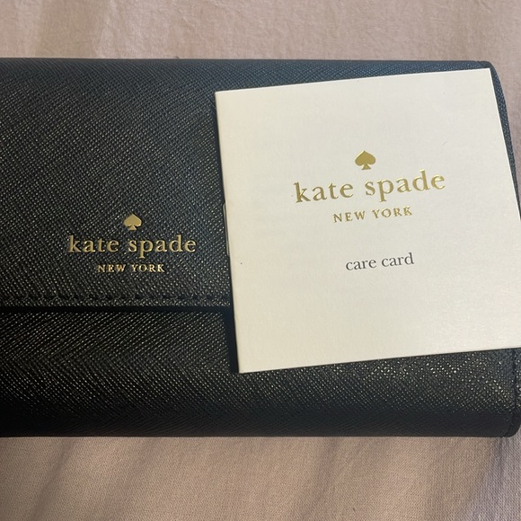 Kate Spade Black Long Wallet with iPhone 7/8 case - Picture 7 of 7